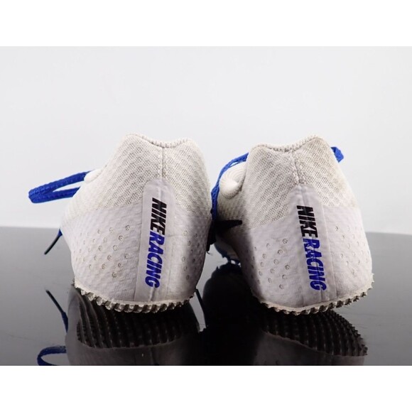 Nike Racing Rival 5 Sprint Men's Size 9.5 Track White Spikes Style 806554-100 - Picture 7 of 13